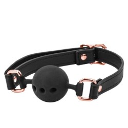Bondage Couture Ball Gag-Black